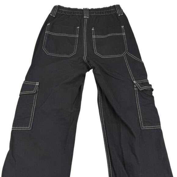 BDG Urban Outfitters High-Waisted Contrast Stitch Skate Jeans Sz 24 - Picture 4 of 5